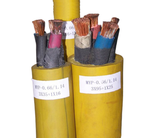 MYP-0.66/1.14kV 3*95+1*25，3*35+1*16移動(dòng)采煤設(shè)備礦用電纜